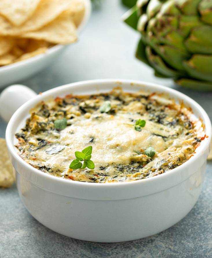 Artischocken mit Parmesan