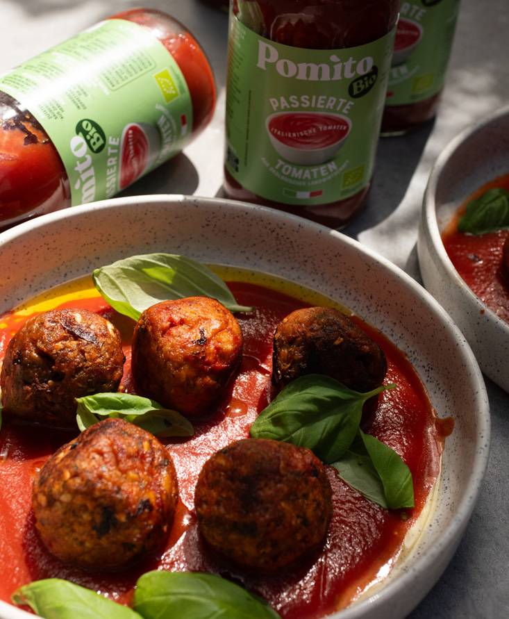 Saftig rauchige NO-MEATBALLS