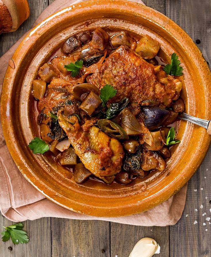 Hühnchen-Tajine